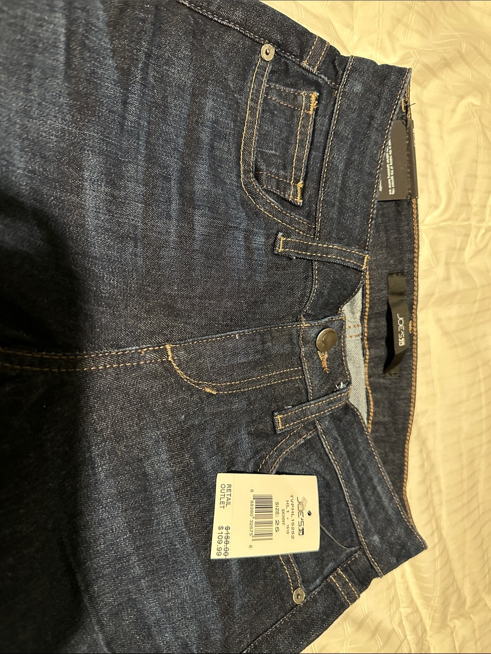 Joe's Jeans Women's Skinny Dark Indigo Stretch Denim